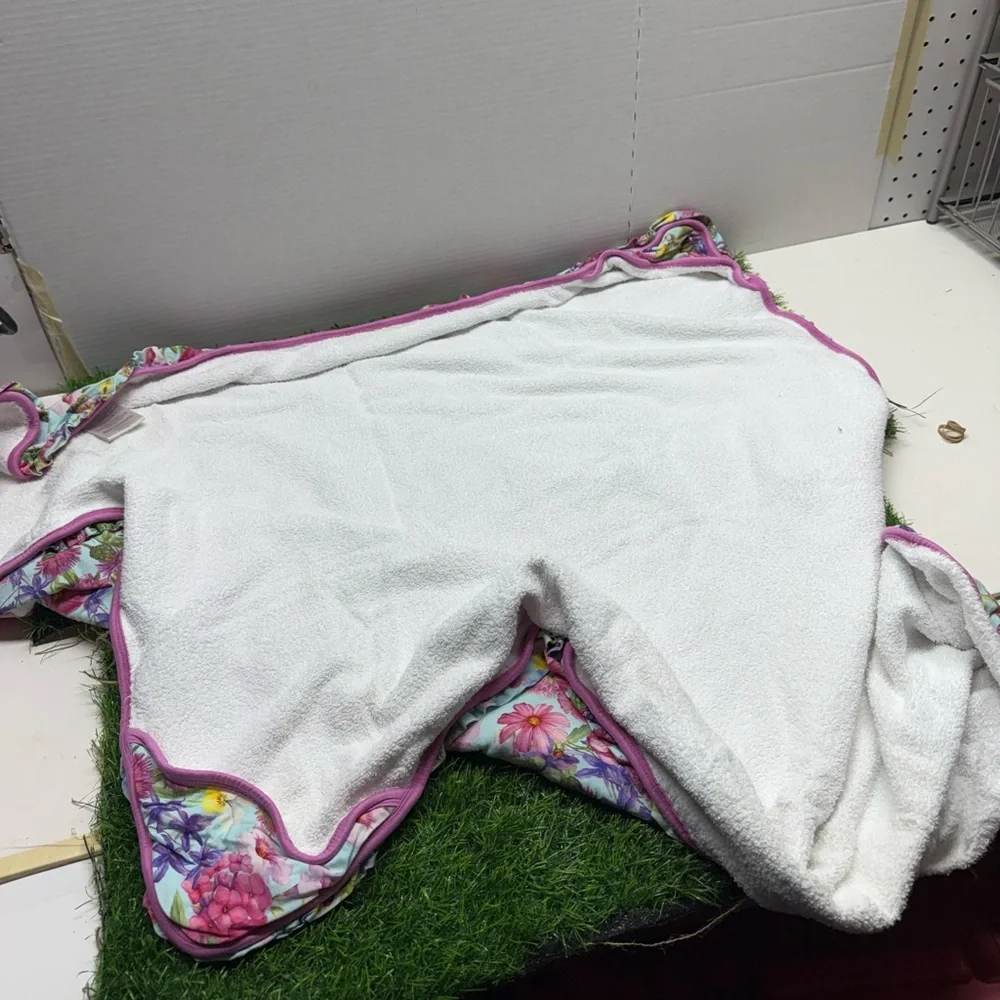 Posh Peanut Floral Hooded Towel